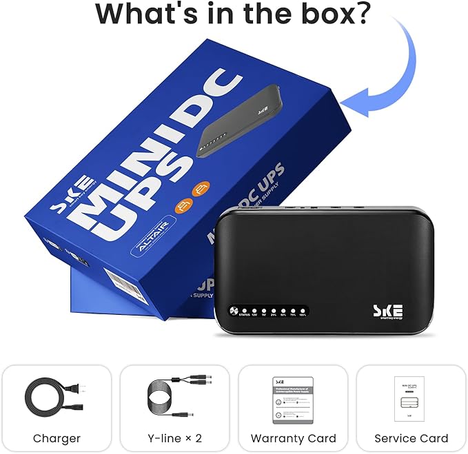Mini UPS DC 20000mAh Battery Backup & Surge Protector Uninterruptible Power - Image 6