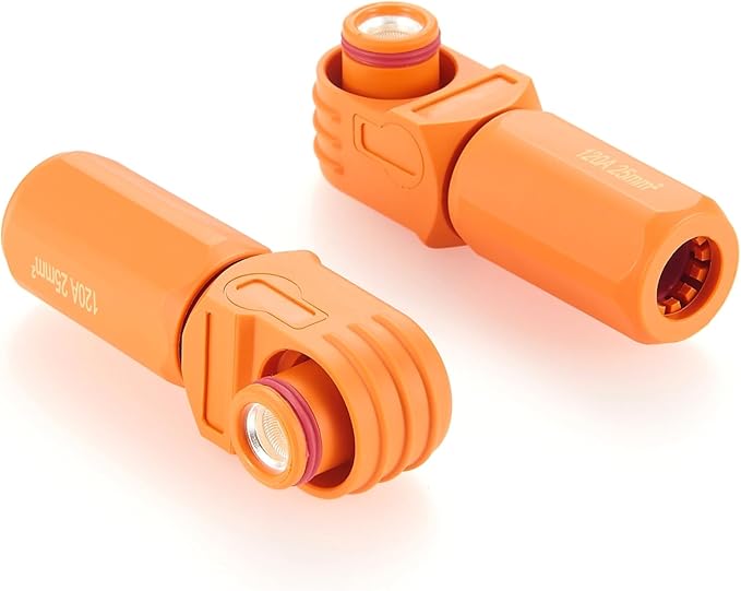 IP67 Waterproof 25mm² 120A High Voltage High Current Battery Energy Storage by Unknown