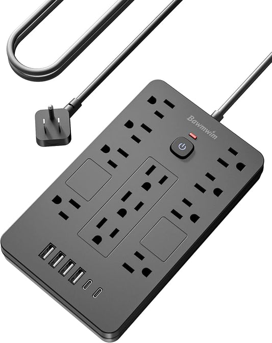 Bawmwim Surge Protector Power Strip by BawmwimDirect