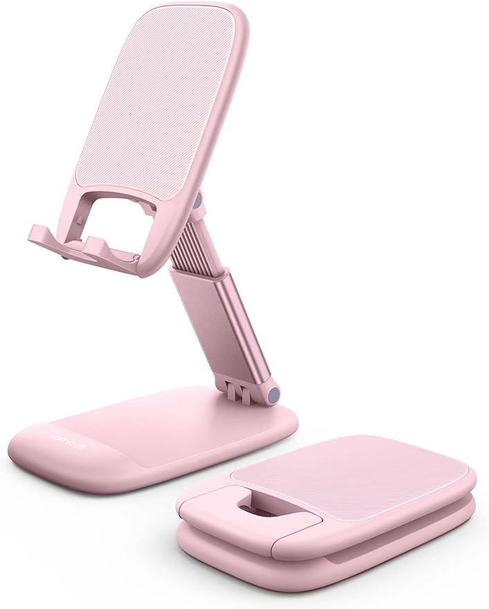 Lamicall Pink Phone Holder, Desk Accessories by Lamicall