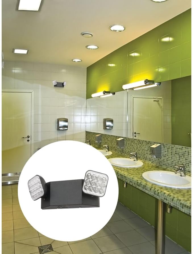 Lithonia Lighting Basics LED Emergency Light, Emergency Lighting - Image 9