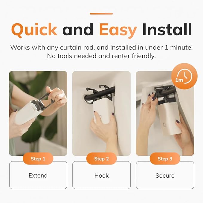 Ryse SmartCurtain | Motorized Curtain | Turn Current Curtains into Electric - Image 2