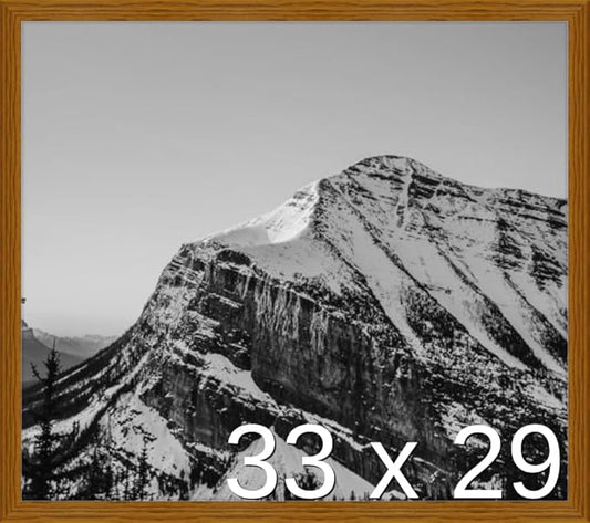 Frame It Easy 33 x 29 Hazel Wood Frame by FrameItEasy