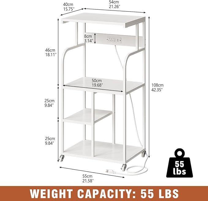 VEDECASA Mobile High Printer Stand - Image 5