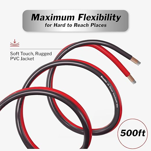 InstallGear 14 Gauge Speaker Wire 500 ft - Image 5