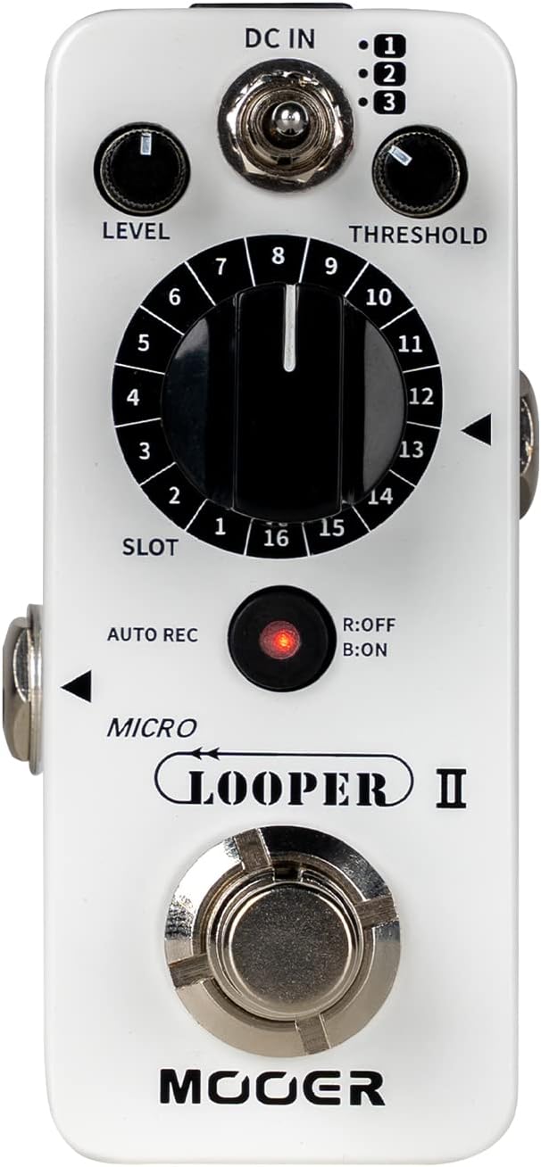 MOOER Micro Looper II Guitar Loop Pedal by MOOER