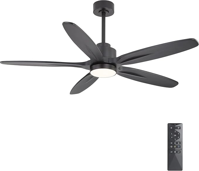 WINGBO 54" Ceiling Fan with Light by HomePage