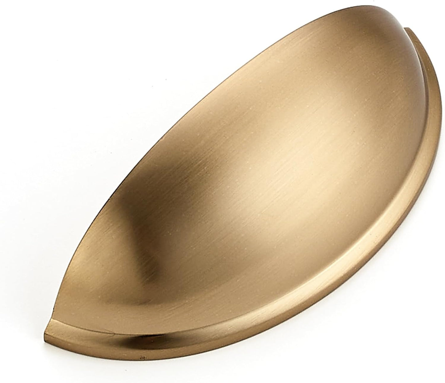 Ravinte Champagne Bronze Drawer Pulls Cabinet Cup Pulls 3 Inch 10 Pack | Kitchen Hardware, Cup Pull Shape, Cabinet Handles, Drawer Handles, Smooth Drawer Grip,For Dressers, Cupboards