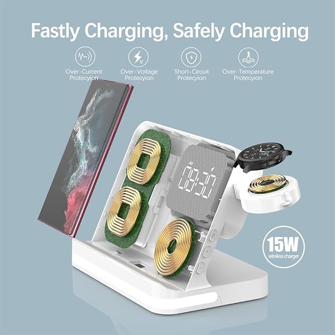 AYI 4in1 Multi Functional Wireless Charging Station - Image 8
