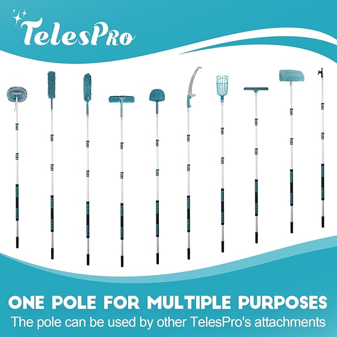 TelesPro 20 Feet High Reach Window Squeegee - Image 6