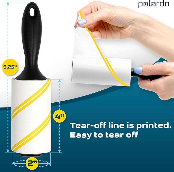 Lint Rollers for Pet Hair, Remover for Couch, Clothes Furniture and Carpet. - Image 2