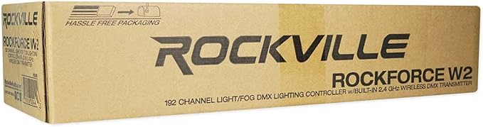 Rockville ROCKFORCE W2 192-Channel Wireless 2.4GHz DMX Lighting Controller - Image 7