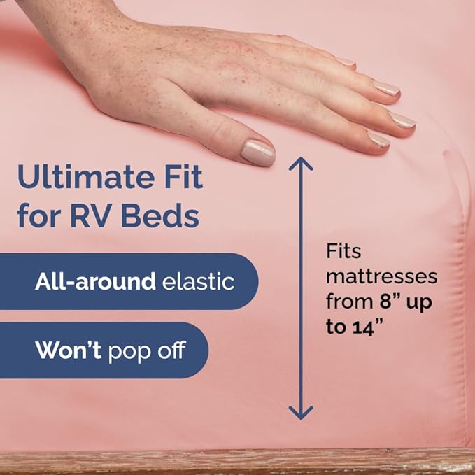 RV Short Queen Sheet Set 60 X 75 - Image 3
