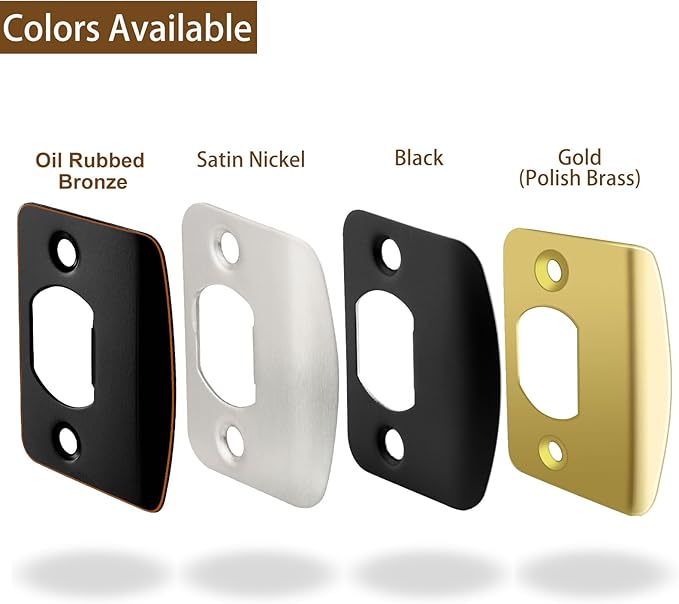MOSECYOU Standard Door Lock Strike Plate - Image 6