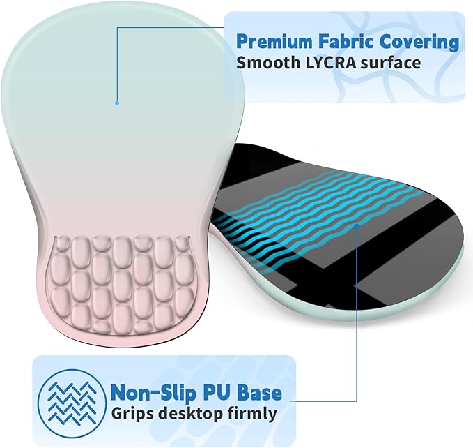 YIWEI Ergonomic Mouse Pad with Wrist Support - Image 5
