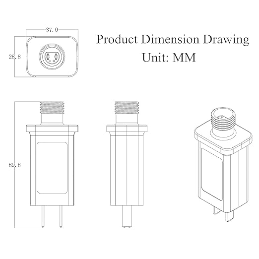 4.5V 1A LED Controller LED Transformer Class 2 Power Supply, IP44 Waterproof - Image 6