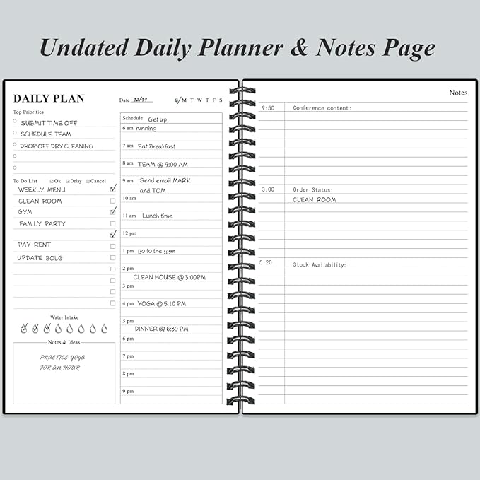 Daily Planner Undated - Image 3