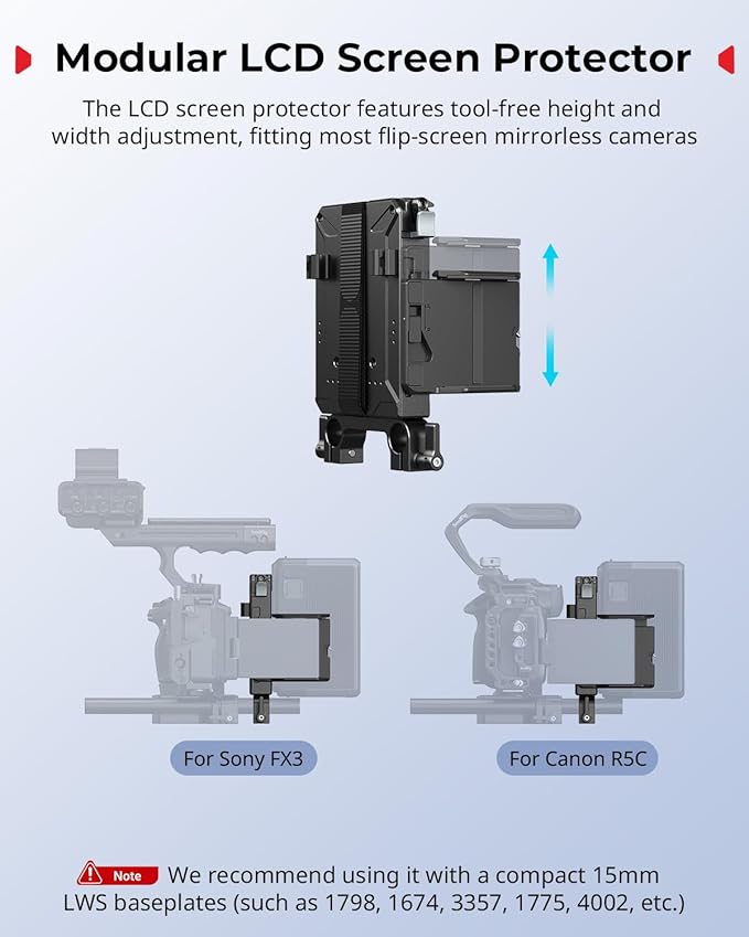 SMALLRIG V-Mount Battery Plate Kit - Image 4