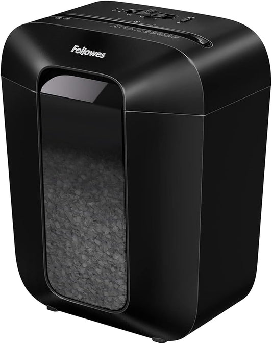 Fellowes LX41-DB 8-Sheet Micro-Cut Paper Shredder by FellowesBrands