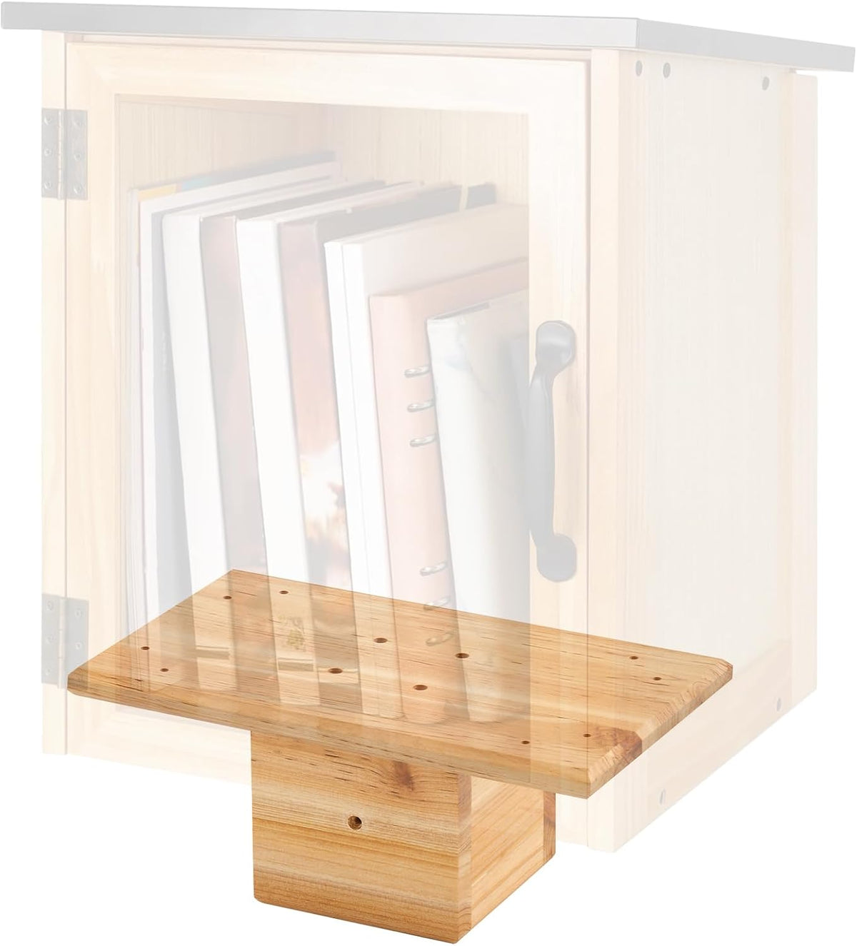 threehoney outdoor little library mount 14x8x5.91 inch stable, main product view