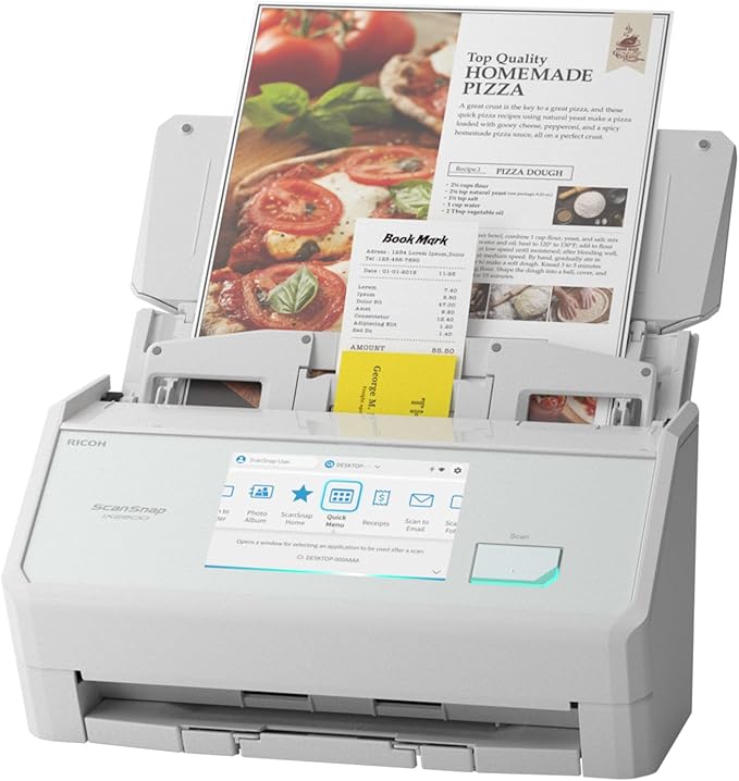 ScanSnap iX2500 Wireless or USB High-Speed Cloud Enabled Document, Photo & by ScanSnap