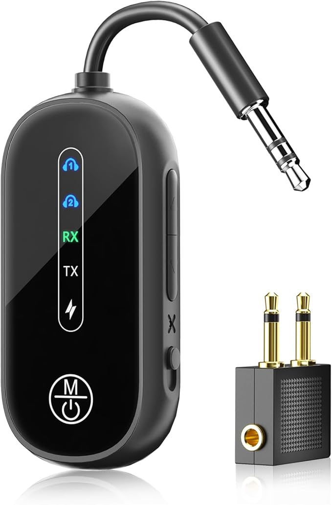 Dual Link Bluetooth 5.4 Transmitter Receiver by Enrichyourlife