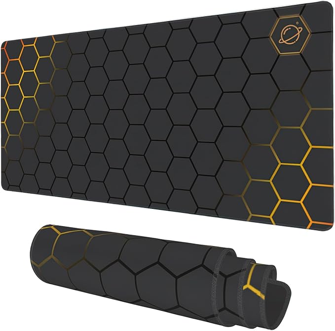 Desk Mat, 35.4"x15.7" Big Mouse Pad by KOAIWPAE