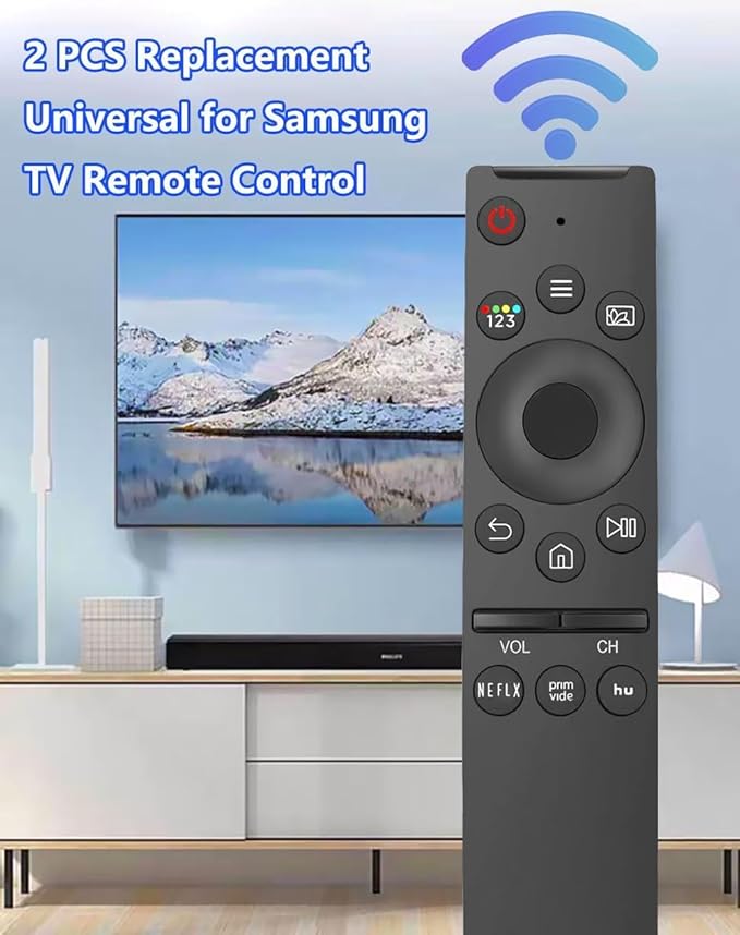 Replacement Remote Control for Samsung TV, Compatible for All Samsung TV LED - Image 2