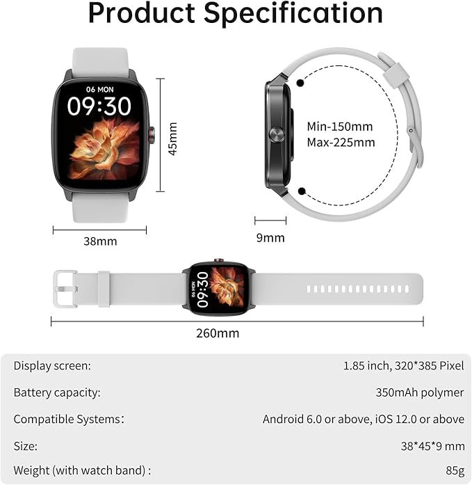 Smart Watches for Women Men - Image 9