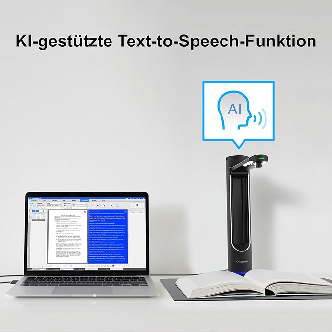 VIISAN K48 Book Scanners: 48MP Output, USB Camera - Image 4