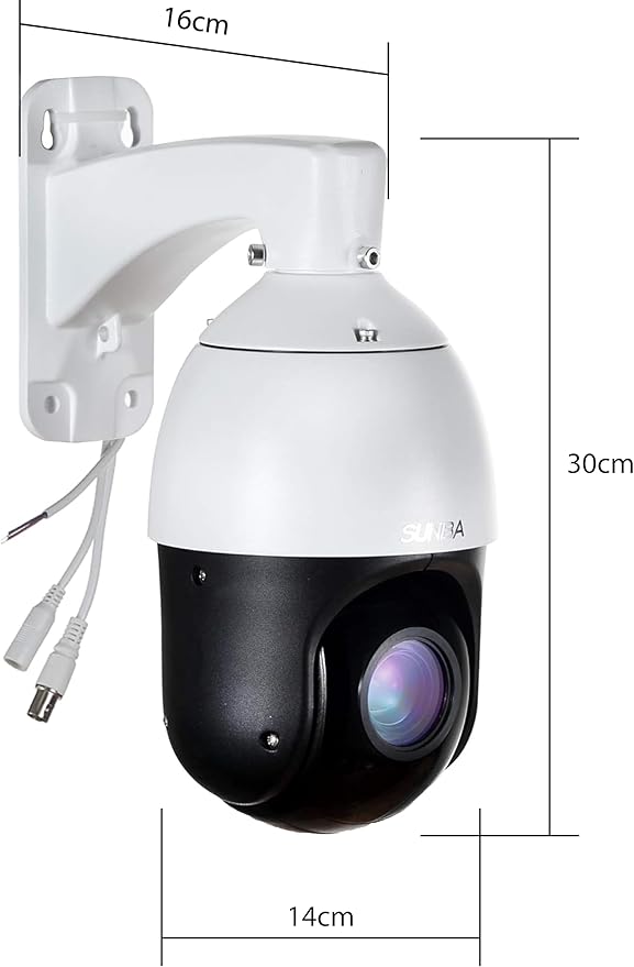 SUNBA Outdoor PTZ Analog Camera, 22X Optical Zoom, 960H CCTV Security Dome - Image 6