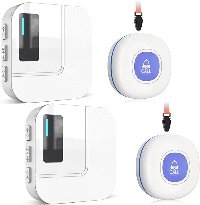 CallToU Wi-Fi Wireless Caregiver Pager Call Button by CallToU