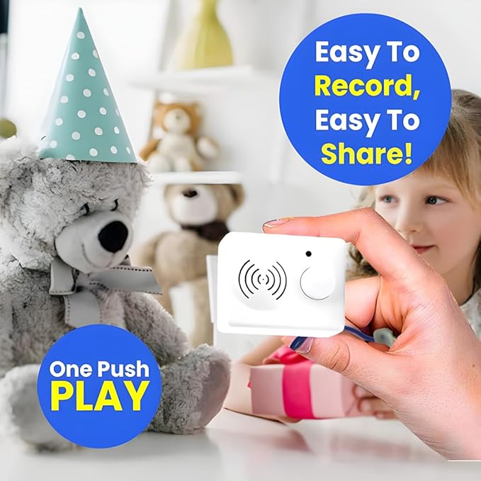 XLW 16 Minutes Voice Recorder for Stuffed Animals, Voice Box for Recordable - Image 7