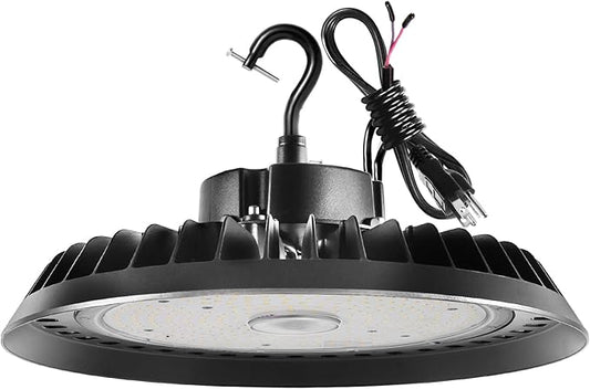 BFT UFO LED High Bay Light 200W 5000K Daylight High Bay LED Shop Lights 30000LM by BFT