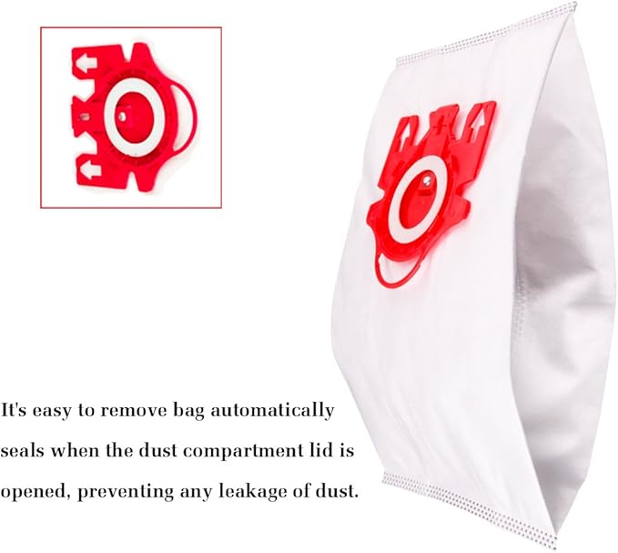 I-clean Replacement FJM Vacuum Bags 12PCS, AirClean 3D Efficiency Vacuum - Image 3