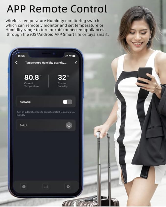 MHCOZY WiFi Wireless Temperature Controller, Include Temperature Probe Sensor - Image 6