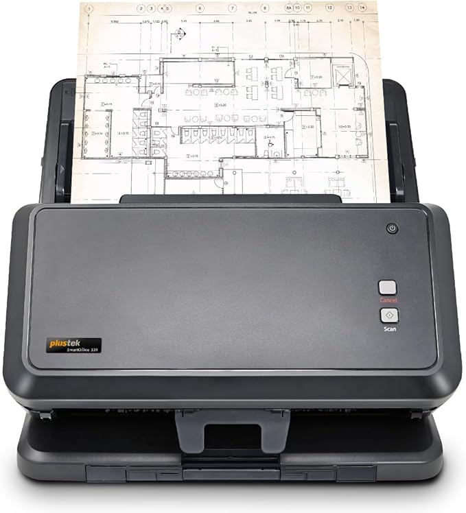 Plustek Wide-Format Color Duplex Document Scanner S30, by Plustek