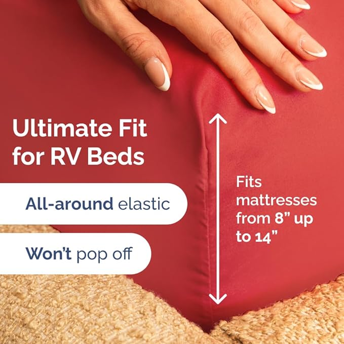 RV Short Queen Sheet Set 60 X 75 - Image 3