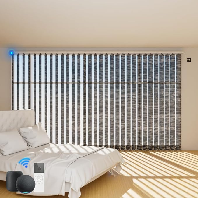 Blindify Motorized Vertical Blinds Compatible by BlindifyOffical