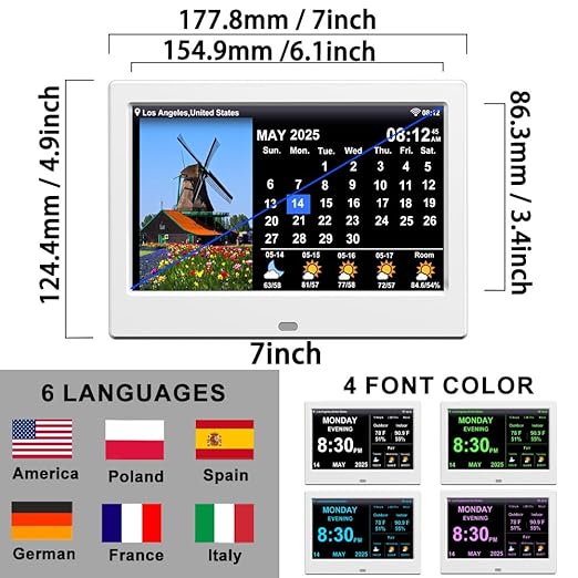 FEYBYLA 2025 New Digital Clock - Image 4