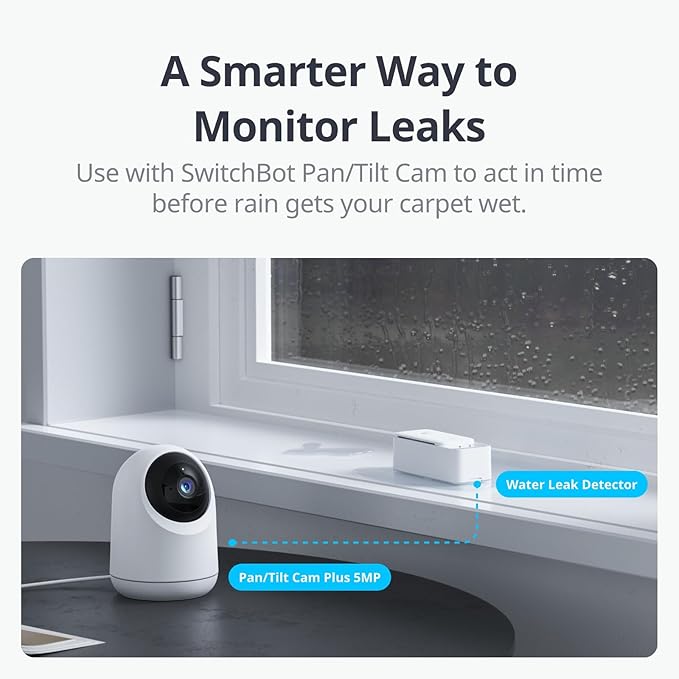 SwitchBot WiFi Water Sensor, Smart Water Leak Detector, 100dB Adjustable Alerts - Image 9
