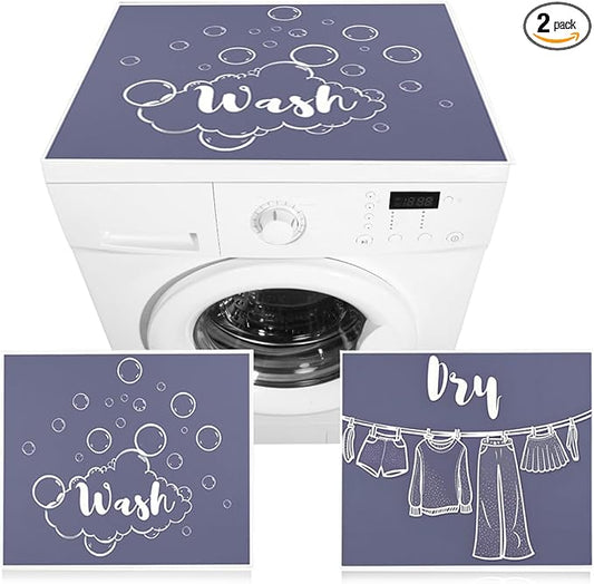 Esamploe Washer Dryer Countertop Mat, Washer and Dryer Topper Dust Proof Quick by Esamploe