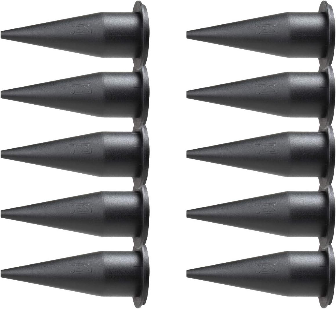 Cone Nozzle for Sausage and Bulk Caulk Guns, 10-Pack