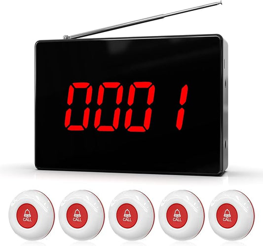 CallToU Wireless Calling System Caregiver Pager Call Button System by CallToU