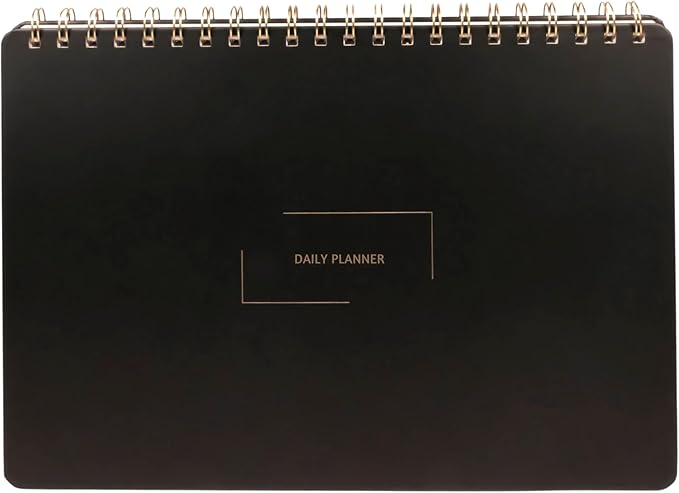 Undated Daily Planner | 8.25” x 11.75” Work To-Do Notebook | ADHD Academic - Image 2