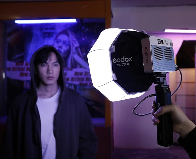 Godox ML100R RGB LED Video Light, 110W 1800K-1000K Full Color RGB LED COB - Image 2