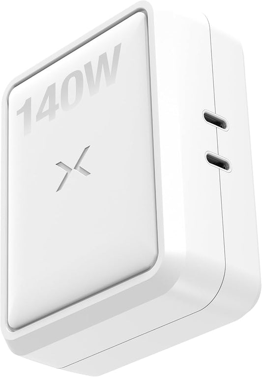 NOCO XGrid X140: 140W USB-C Charger – Dual Port GaN Power Adapter by NOCO