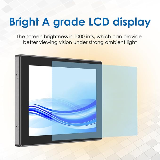 GreenTouch 10.4 inch High Brightness 1000 Nits Front Waterproof Industrial Open - Image 4