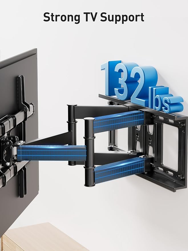 PERLESMITH Full Motion TV Wall Mount - Image 3