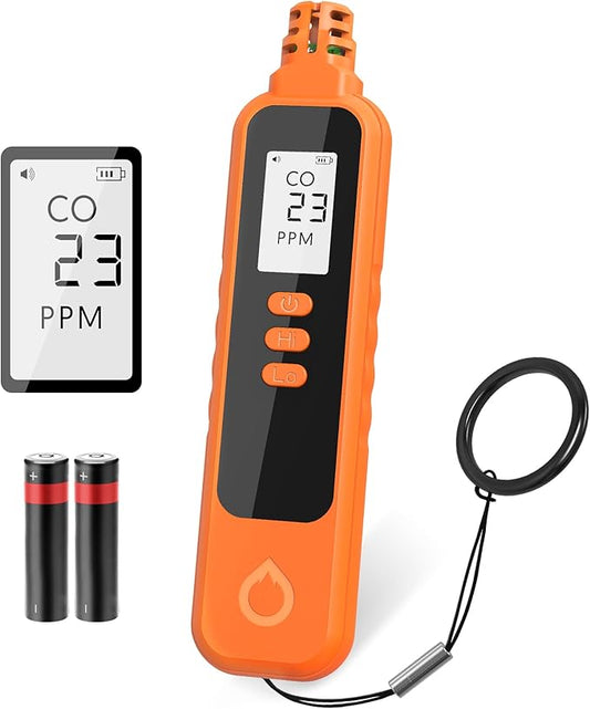 Carbon Monoxide Detectors, Portable CO Detector Battery Powered, Handheld by PUTECCH